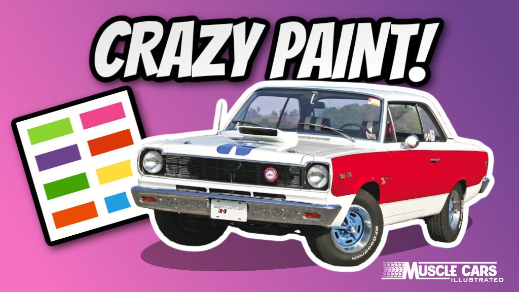 Top 10 Craziest Muscle Car Paint Colors from the Factory