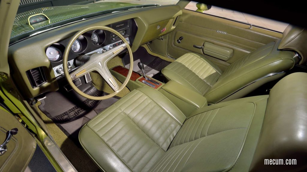 Interior of the 1971 GTO Judge