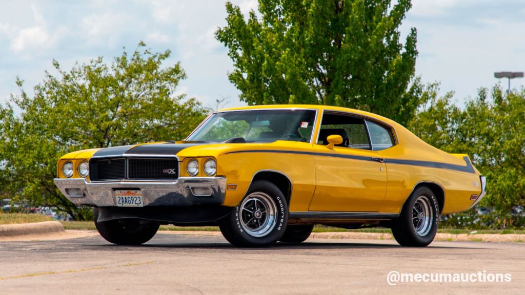 Photo of a 1970 Buick GSX in Saturn Yellow