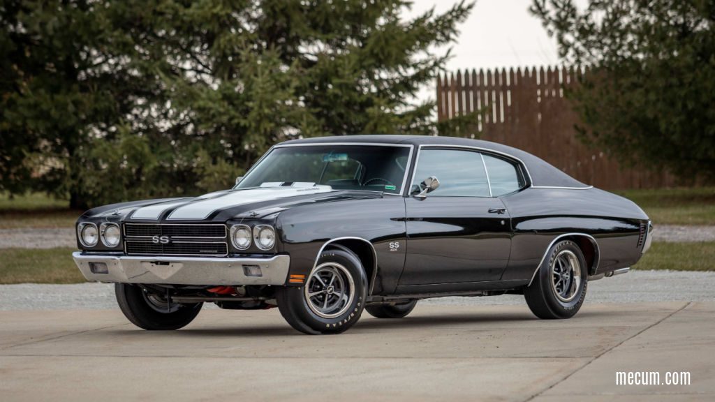 Photo of a 1970 SS Chevelle, the epitome of American muscle.