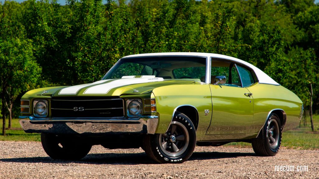 Photo of a 1971 SS Chevelle, a symbol of resilience in the face of change.