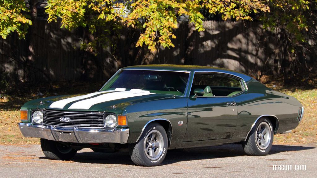 Photo of a 1972 SS Chevelle, marking the end of an era.