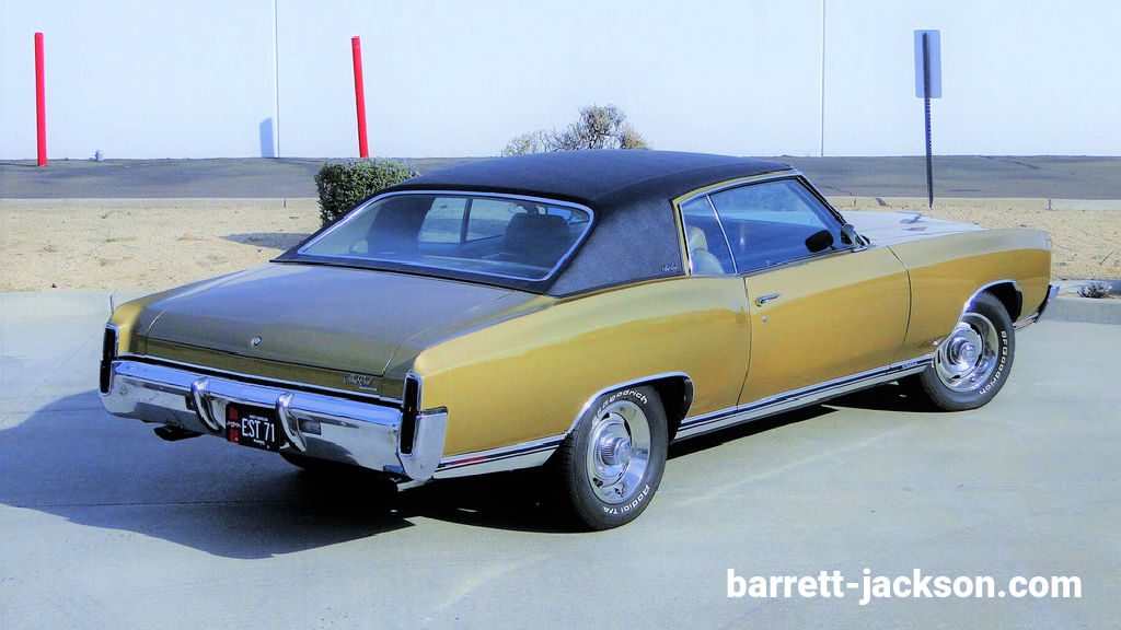 Photo of the rear of a 1970 Monte Carlo SS