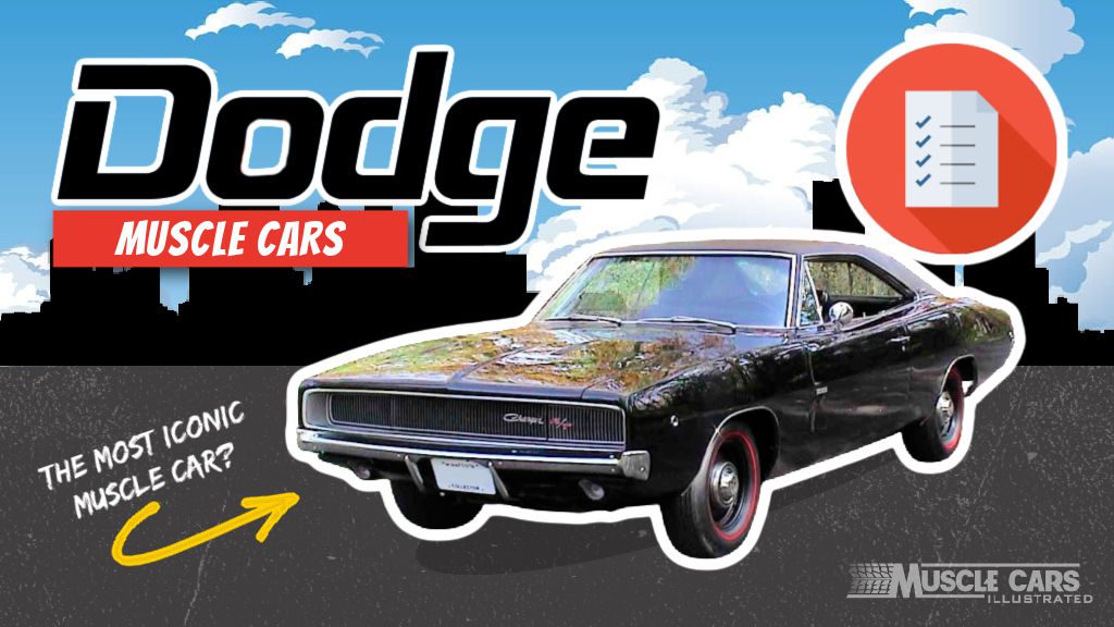 Dodge Muscle Cars Graphic