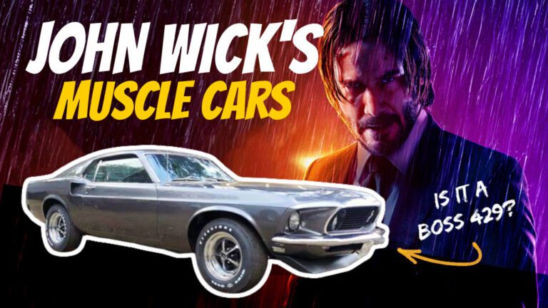 John Wick's Cars: The Muscle Cars That Stole the Show