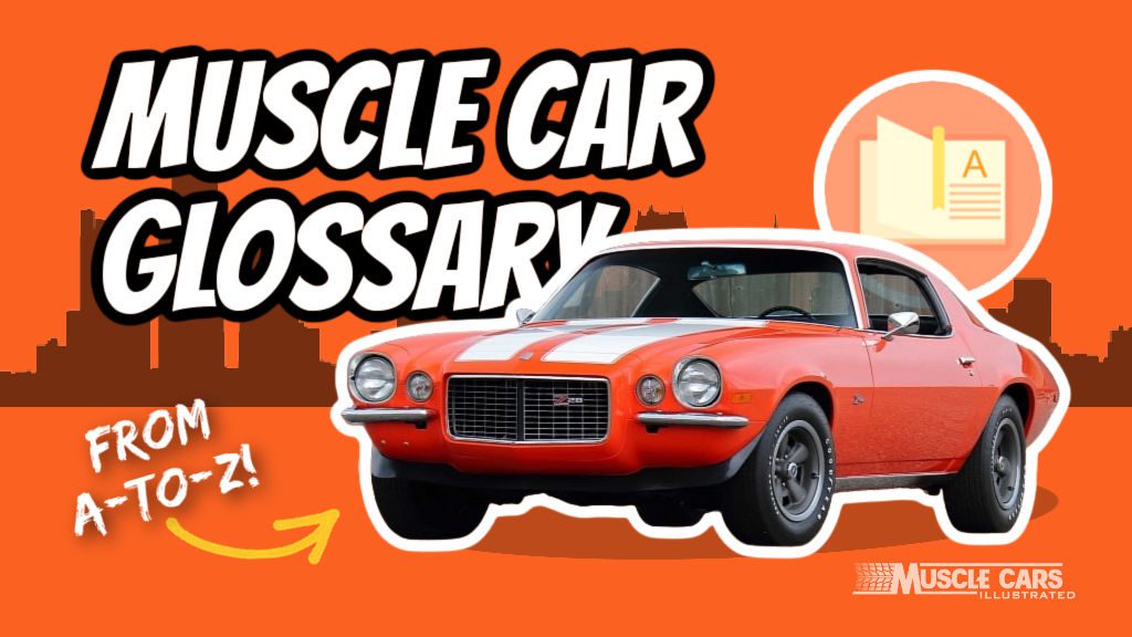 Muscle Car Glossary graphic