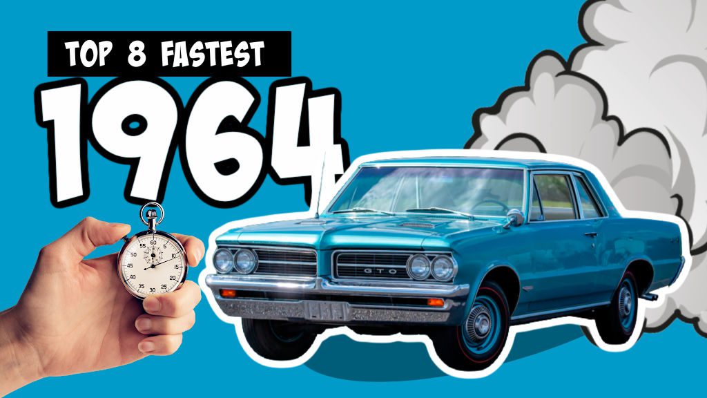 Fastest Muscle Cars of 1964 Graphic
