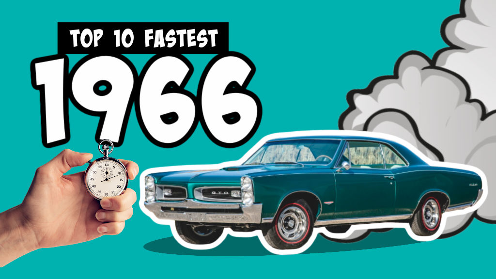 Fastest Muscle Cars of 1966 Graphic