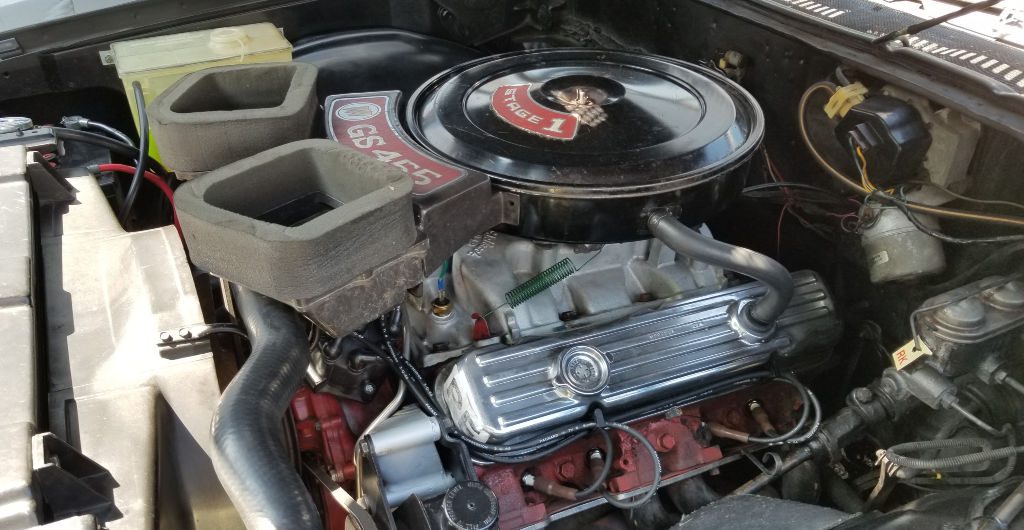 1970 Buick GS Stage 1 Engine Compartment