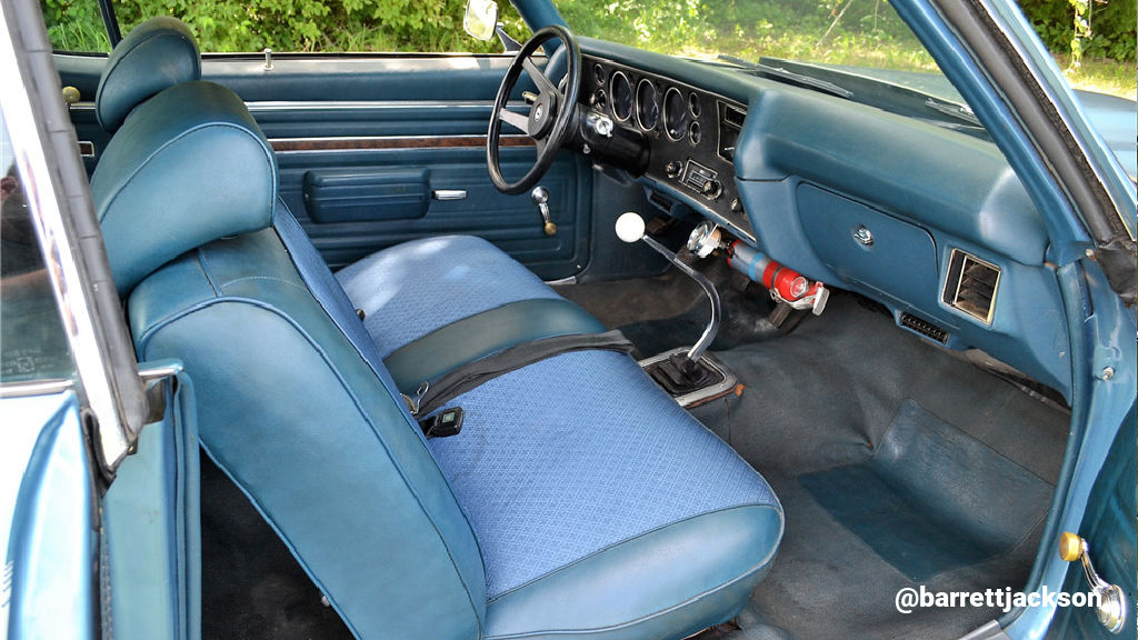 1972 Heavy Chevy Chevelle Interior