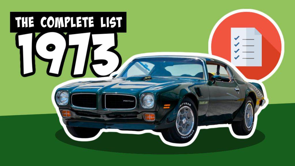 1973 Muscle Cars graphic