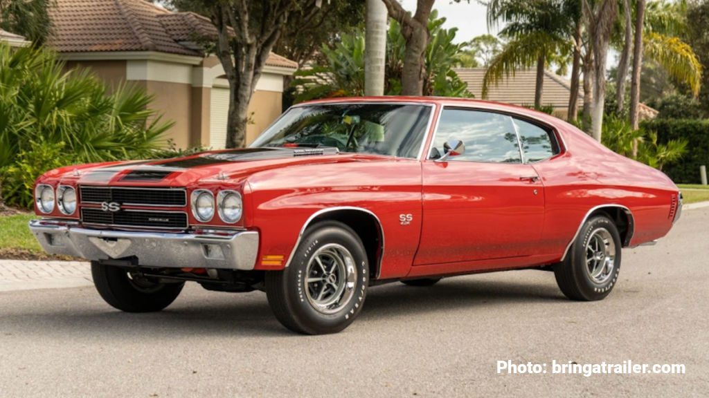 Photo of a Red 1970 Chevy Chevelle SS 454 LS6 American Muscle Car
