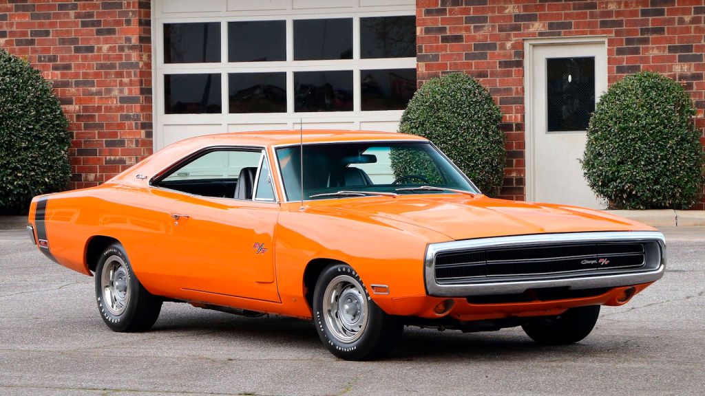 Photo of a Go Mango 1970 Dodge Charger RT